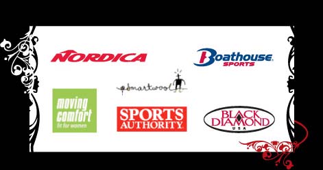 CLIENTS, Black Diamond Sportswear, Boathouse Sports, Bass Pro Shops, DKNY, Fila Inc.,  Harley Davidson, Kombi, Moving Comfort Inc., Nordica, Smart Wool, Sports Authority, CB Sports, NIKE Apparel, Frank Shorter Sportswear