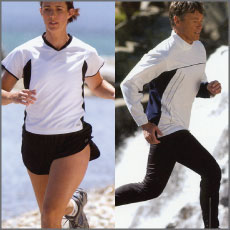 running apparel, exercise, active clothing, design and development